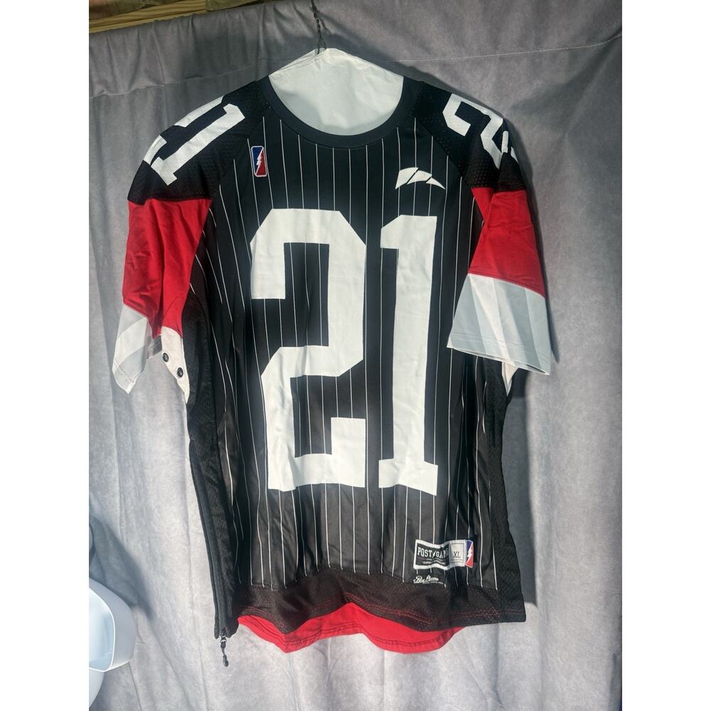 Post Game Vintage New #21 Sz XL Red/Black White